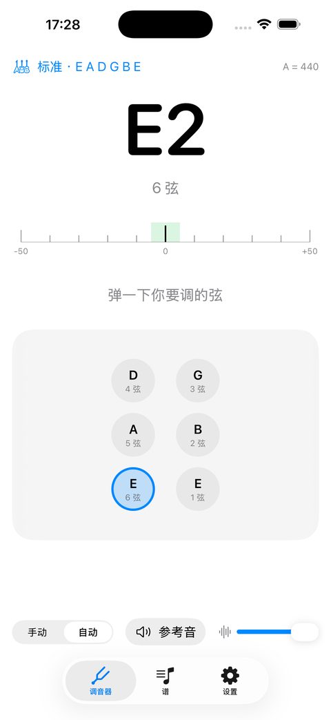 告诉你往哪边拧、拧哪个弦钮